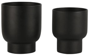 Kovové obaly na kvetináče v súprave 2 ks ø 16 cm Fulda – House Nordic
