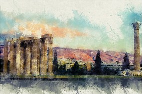 Obraz - Akropolis, Atény, Grécko (90x60 cm)
