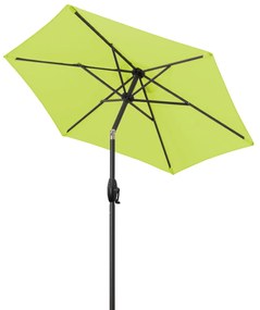 Derby Basic Lift NEO 180 cm – naklápací slnečník s kľukou zelený (kód farby 834), 100% polyester
