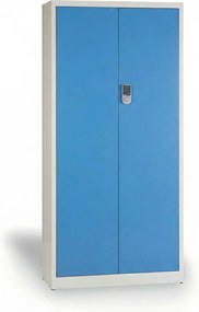 Spisová skriňa s kódovým zámkom, 1850 x 900 x 400 mm, modrá