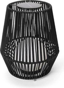 Solárny lampáš s textilnou šnúrkou, malý