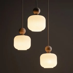 Luster na lanku BALLO 3xE14/10W/230V béžová