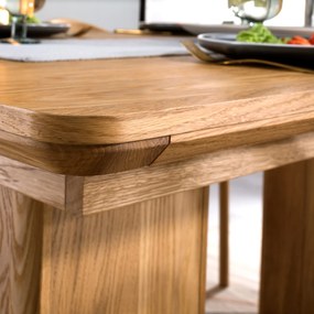 Jídelní rozkládací stůl London 40 160/240 cm z masivu dub přírodní