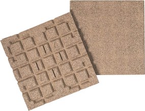 Gumová dlaždica ASLON 40 x 40 cm, piesková