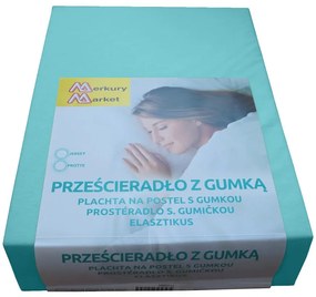 Plachta na posteľ jersey 90x200 kol. 6103 pistácia