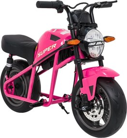 Elektrická motorka SUPERMOTO ružová