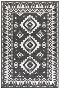 ELLE Decoration koberce Kusový koberec Gemini 106019 Black z kolekcie Elle – na von aj na doma - 120x170 cm