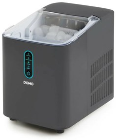 DOMO DO1132IB kompresorový výrobník ľadu, sivá