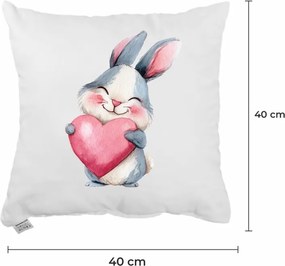 Dekoratívny vankúš Sweet Bunny 40x40 cm EMI