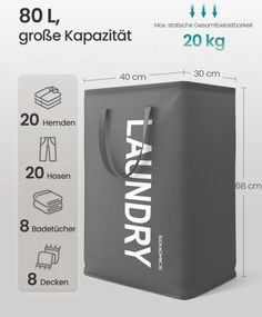 Kôš na bielizeň RLH001GN01