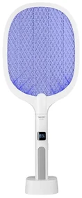 Vayox LED elektrický lapač hmyzu 2v1 s LCD, 1200 mAh/5V, biely BX0034
