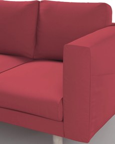 Poťah na sedačku Norsborg (pre 3 osoby) farba produktu červená látka zapletaná