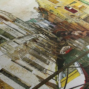 Obraz - Ulička v Benátkach (90x60 cm)