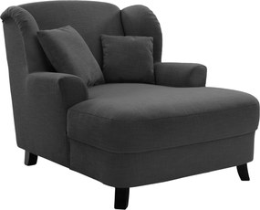 XXXLutz XXL KRESLO, textil, kompozitné drevo, tmavosivá Sit & More - Online Only obývacie izby - 000144004205