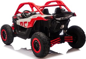 LEAN CARS Elektrické autíčko Maverick CAN-AM Turbo RS STRONG AIR červené
