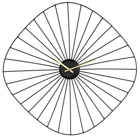 Eglo 425516 - Nástenné hodiny MATSUMOTO 1xAA 60x60 cm čierna