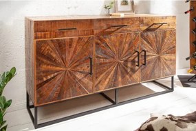 Komoda 40525 160cm Wood Art Drevo Mango Hnedá  - Komfort-nábytok