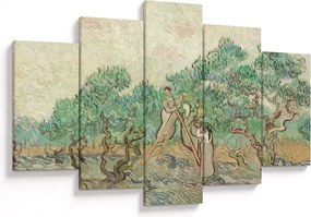 Obraz - Vincent van Gogh, The Olive Orchard, reprodukcia (150x105 cm)
