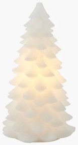 SIRIUS Led svíčka - stromeček, bílý, 23 cm