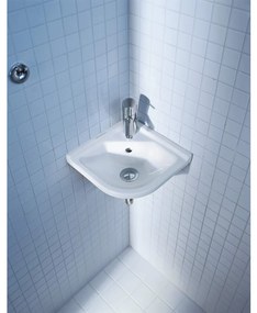 Duravit Starck 3 - Rohové umývadielko 430x380 mm, biela 0752440000