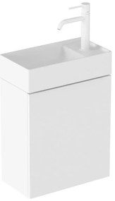 Ravak X000001386 - Kúpeľňová skrinka pod umývadlo VEDA 54,5x40 cm biela