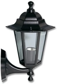 Vonkajší nástenná lampa Ecolite Z6101-CR čierna