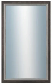 DANTIK - Zrkadlo v rámu, rozmer s rámom 60x100 cm z lišty AMALFI čierna (3118)