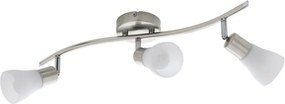 Eglo 55426 - LED bodové svietidlo 3xE14/4W/230V matný chróm