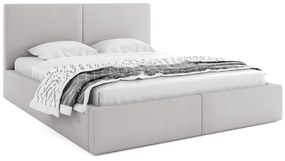 Jednolôžková posteľ Hilton 120/140 Farba: Sivá