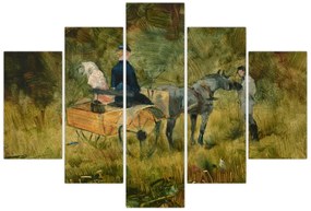 Obraz - Henri de Toulouse-Lautrec, The Trap, reprodukcia (150x105 cm)