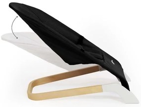 PETITE&MARS - Detské ležadlo CALMY čierna