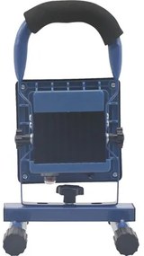 LED Aku pracovný reflektor IP65 10W 800lm 5000K čierno/modrý