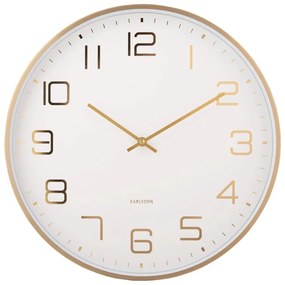 Nástenné hodiny ø 40 cm Elegance Glow – Karlsson