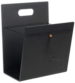 Kovový/z eko kože stojan na časopisy Nupo M – LIND DNA