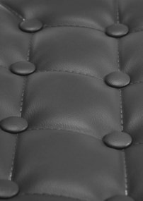 Stolička Dublin lounger - Čierna