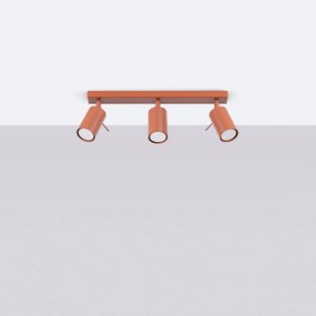 Bodové svietidlo v tehlovej farbe 6x45 cm Etna – Sollux