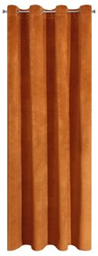 ZATEMŇOVACÍ ZÁVES NA KRÚŽKOCH RIA 140X250 CM ORANŽOVÁ