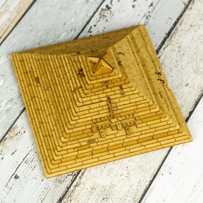 EscapeWelt - 3D drevená mechanická skladačka hlavolamu Pyramída