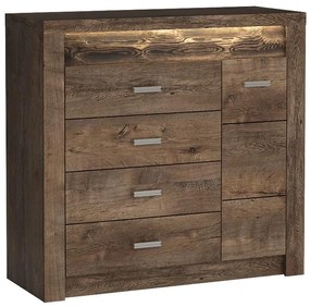 Komoda Indianapolis I17 tmavý jaseň