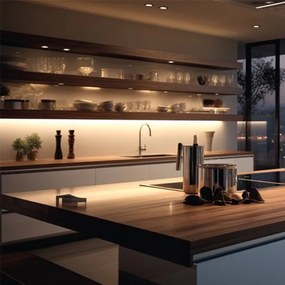 LED Podlinkové svietidlo so zásuvkami a USB porty LED/18W/230V 4000K strieborná