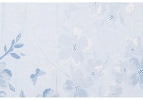 Svetlomodré obliečky na jednolôžko z bavlny Renforcé 140x200 cm Elena – Mijolnir