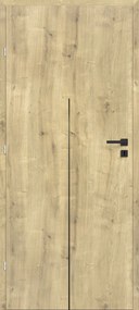 Classen CPL Interiérové dvere 70 L, 746 × 1985 mm, CPL laminát, ľavé, dub Hamilton, plné