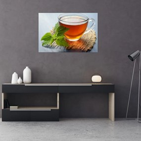Obraz šálky s čajom (90x60 cm)