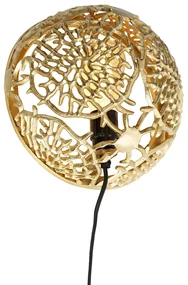 Art Deco nástenná lampa zlatá - Maro