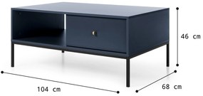 PIA Konferenčný stolík Mono - navy
