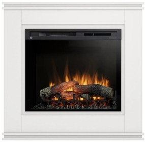 Elektrický krb Vena 28 biely mat