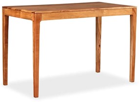 Jedálenský stôl, drevený masív 118x60x76 cm 244958