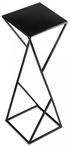 Stojan na kvetiny LOFT I čierny 70 cm