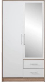 Skriňa Smart SRl3 100 cm dub sonoma/biela