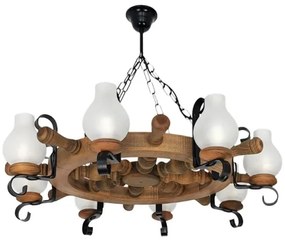 Brilagi - Luster na reťazi TIMONA 8xE14/40W/230V buk